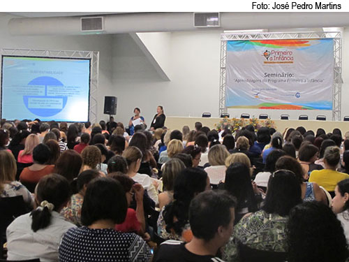 SEMINÁRIO NA ARENA PERNAMBUCO DIA 28 ENCERRA O PROGRAMA PRIMEIRO A INFÂNCIA
