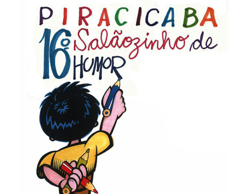 ZIRALDO ASSINA O CARTAZ DA EDIÇÃO 2018 DO SALÃOZINHO DE HUMOR DE PIRACICABA