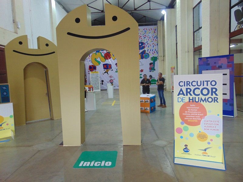 ESPAÇO ARCOR E SALÃOZINHO DE HUMOR JÁ PODEM SER VISITADOS EM PIRACICABA