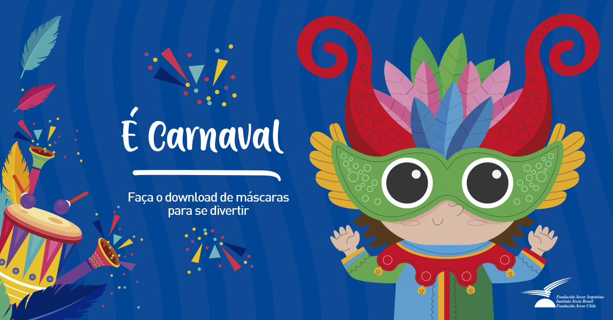 Vamos fazer máscaras personalizadas para o Carnaval?
