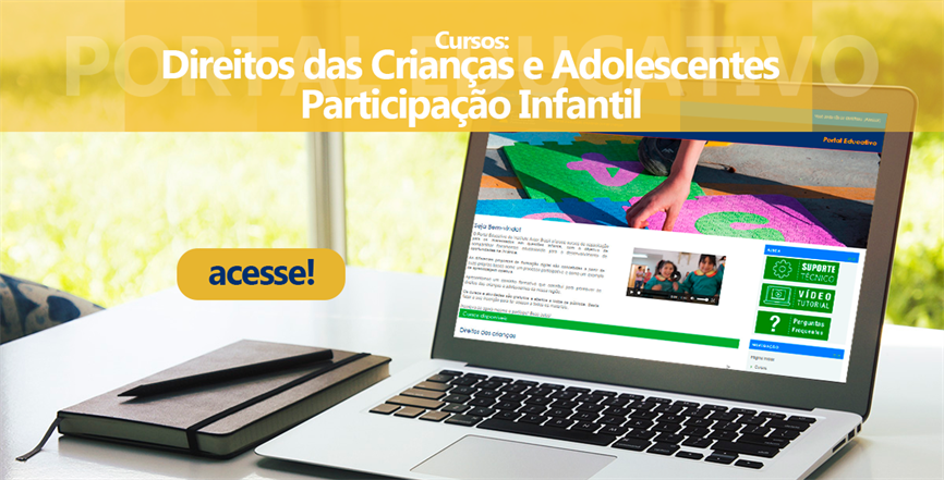 INSTITUTO ARCOR LANÇA PORTAL EDUCATIVO COM CURSOS GRATUITOS SOBRE DIREITOS DA INFÂNCIA