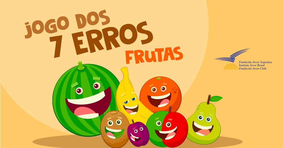 Jogo dos 7 erros – Frutas - Fundación Arcor - Sitio web de Fundación Arcor