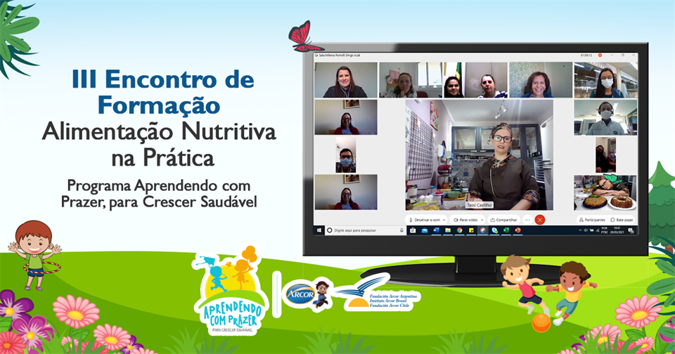 EDUCADORES DO PROGRAMA APRENDENDO COM PRAZER PARTICIPAM DA OFICINA “ALIMENTAÇÃO NUTRITIVA NA PRÁTICA”