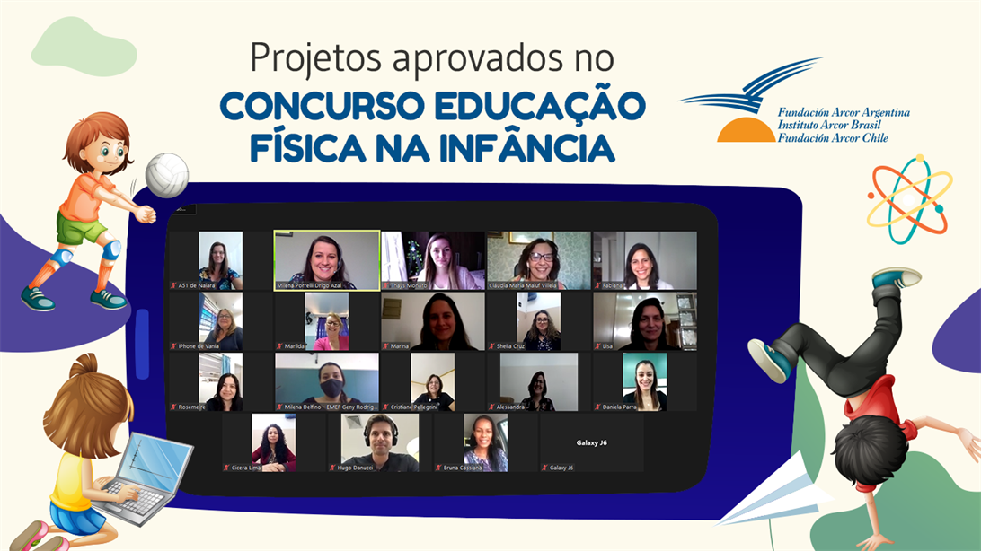 PROJETOS APROVADOS NO CONCURSO EDUCAÇÃO FÍSICA NA INFÂNCIA RECEBEM APOIO DO INSTITUTO ARCOR BRASIL