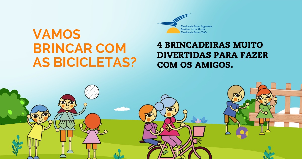 VAMOS BRINCAR COM AS BICICLETAS?