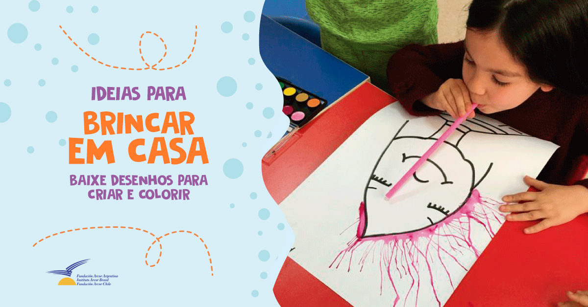 Desenhos para criar e colorir