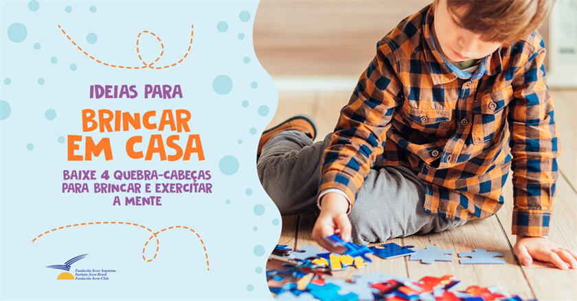 Quebra-cabeças divertidos  para exercitar a mente