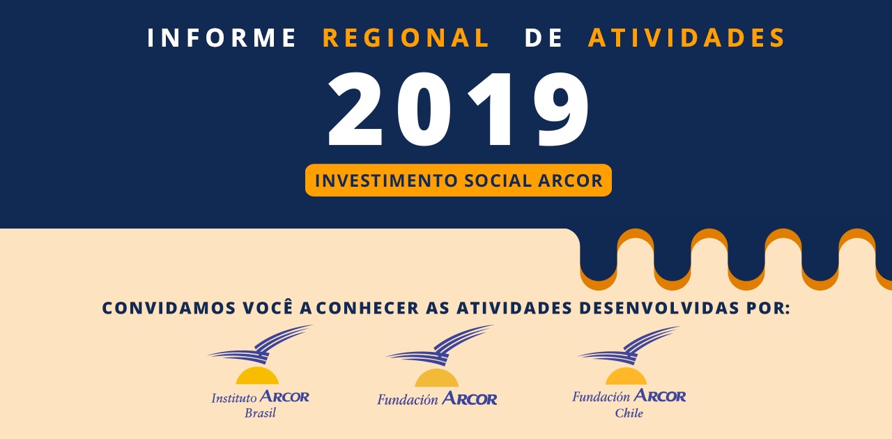 EM 2019, APOIAMOS MAIS DE 180 PROJETOS NO BRASIL, ARGENTINA E CHILE