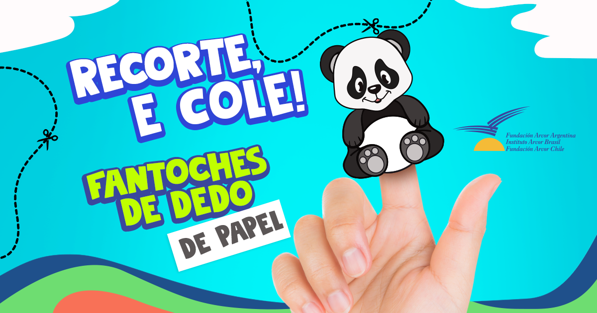 Cinco fantoches de dedo divertidos