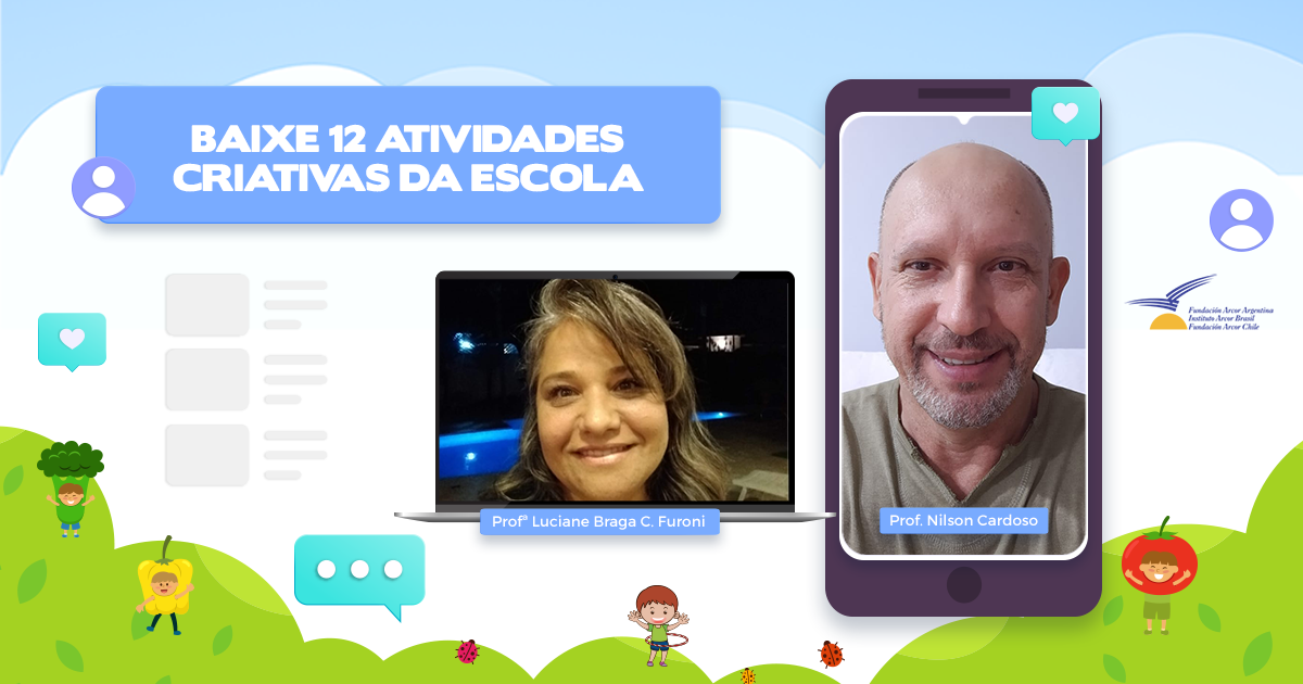 12 Atividades criativas sobre vida saudável