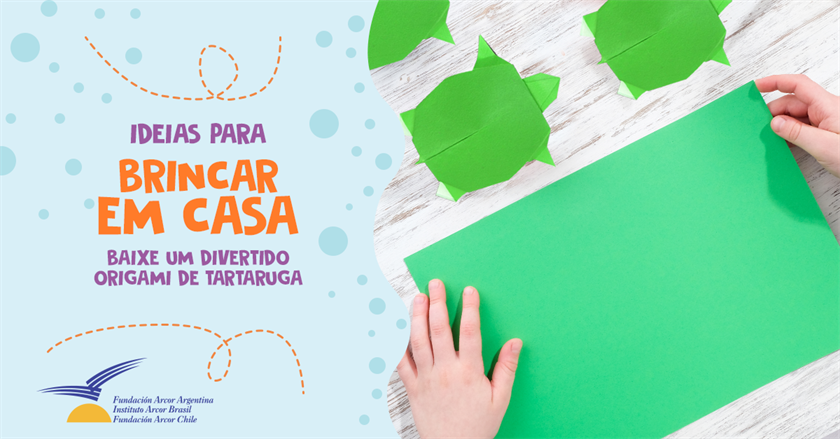 Origami de tartaruga