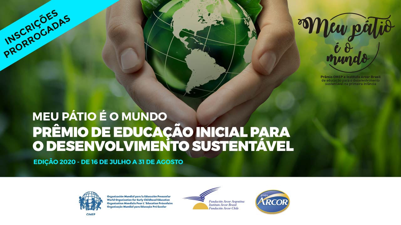 PRÊMIO MEU PÁTIO É O MUNDO: INSCRIÇÕES PRORROGADAS ATÉ 31 DE AGOSTO