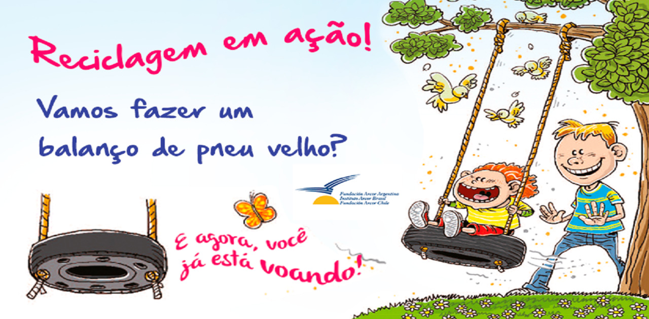 VAMOS FAZER UM BALANÇO DE PNEU VELHO?