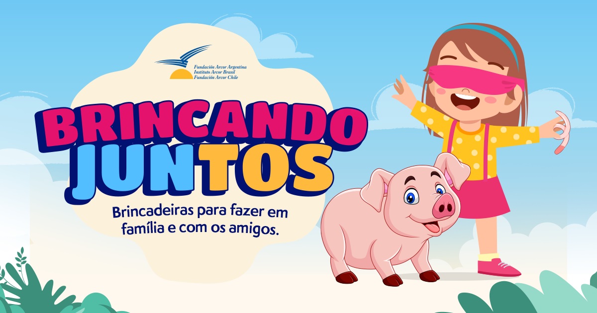 SÉRIE BRINCANDO JUNTOS: VAMOS COLOCAR O RABO NO PORCO?