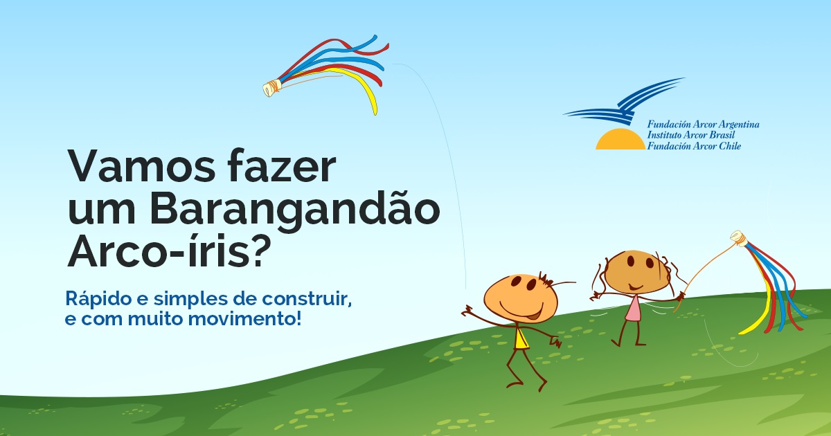VAMOS FAZER UM BARAGANDÃO ARCO-ÍRIS?