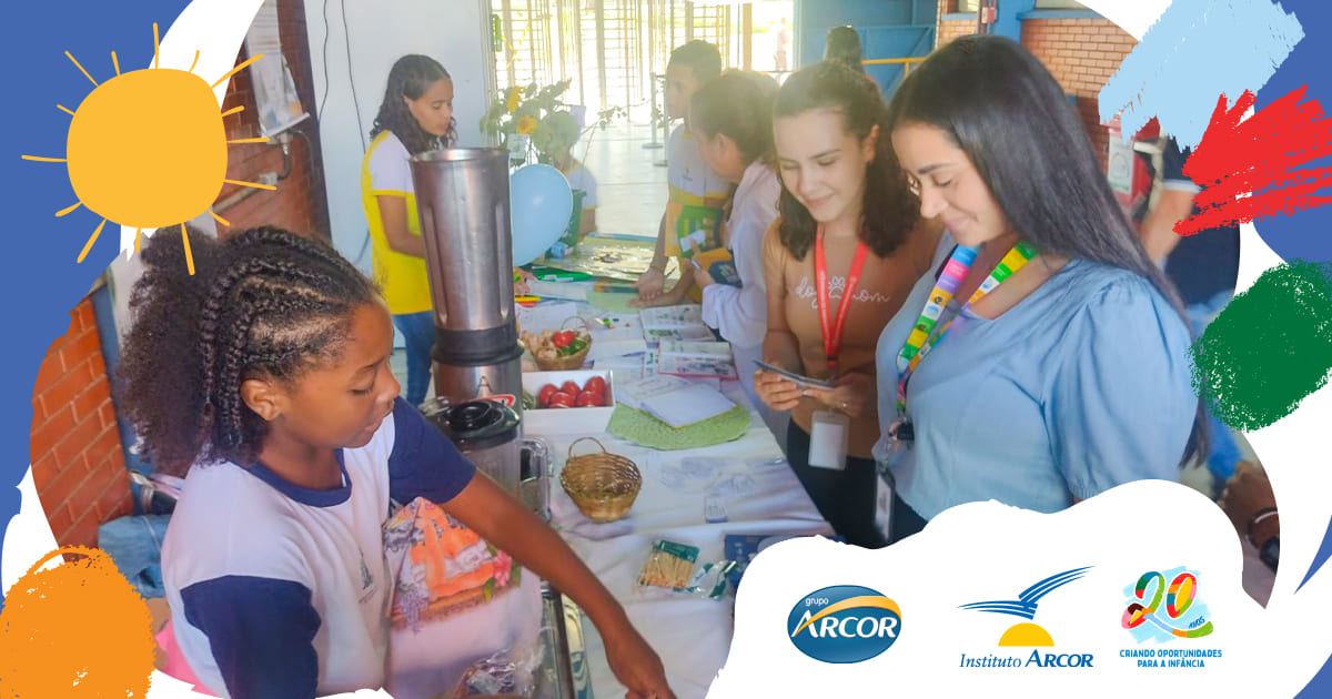 APRESENTAÇÃO DE PROJETOS APOIADOS PELO INSTITUTO ARCOR ENFATIZA A IMPORTÂNCIA DA VIDA ATIVA E SAUDÁVEL