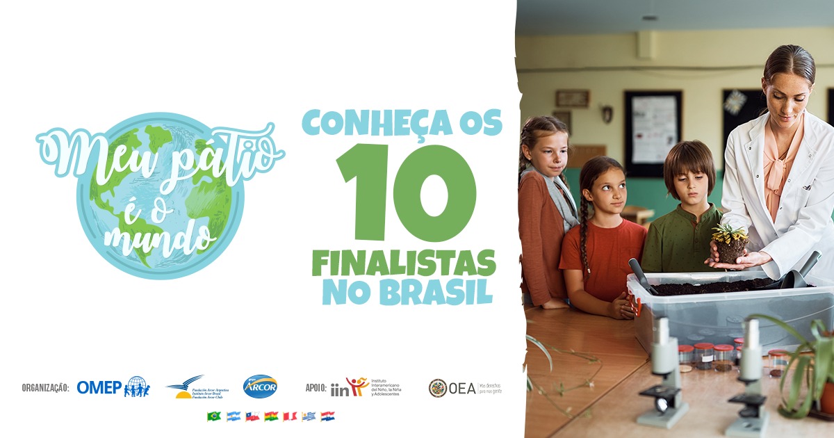 CONHEÇA OS 10 FINALISTAS DO PRÊMIO “MEU PÁTIO É O MUNDO” 2024